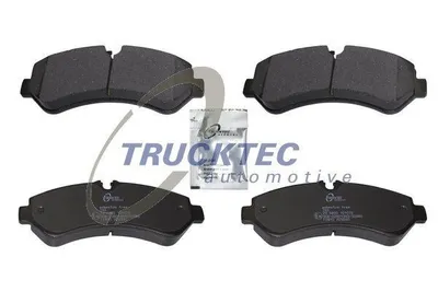Produktbild von TRUCKTEC AUTOMOTIVE Bremsbeläge Satz Hinten Bremsklötze passend für MERCEDES-BENZ Sprinter 5-T Kastenwagen (907) 02.35.586