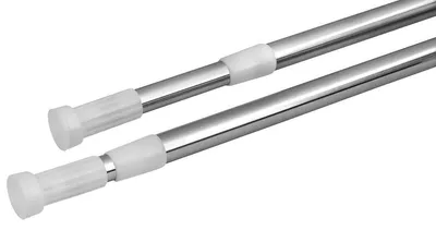 Produktbild von Aqualine Teleskopische Spreizstange 70-120cm, Edelstahl glänzend