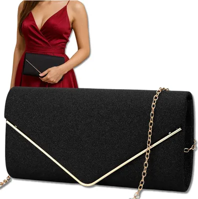 Produktbild von EDIBAZZAR | Elegante Abendtasche aus Brokat, Schultertasche für Damen