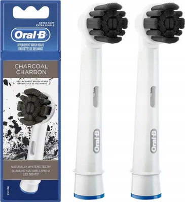 Produktbild von Oral-B | Oral-B Aufsteckbürsten EB20 - 2 Stück - Aktivkohle - Effektive Plaqueentfernung - Zahnfleischschutz