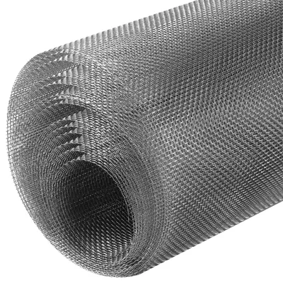 Produktbild von Drahtgitter Maschendraht Gitternetz - Edelstahl - 30 cm x 5 m - Feinmaschig 0,4 mm