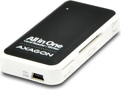Zdjęcie produktu dla AXAGON CRE-X1, USB 2.0 externí MINI čtečka 5-slot ALL-IN-ONE