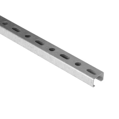 Productafbeelding van 2 stuks - FX montagerail, 1000 mm, 27/18, verzinkt