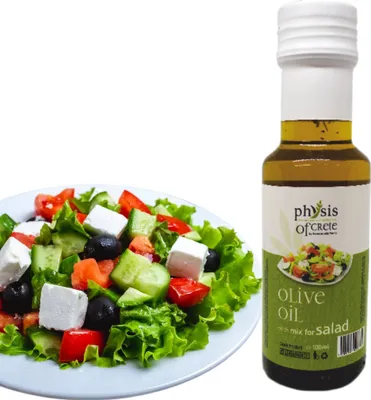 Produktbild von Physis of Crete Olivenöl Extra Vergine mit kretischen Kräutern 100 ml