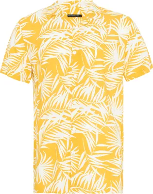 Produktbild von Red Bridge Herren Hawaii Hemd Kurzarm Shirt Mustard L