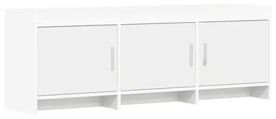 Obrázok produktu pre vidaXL TV skrinka 130 x 33 x 47 cm, biela, drevotrieska