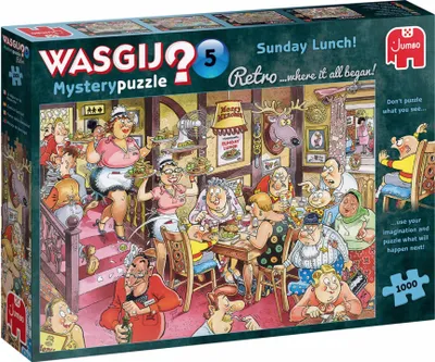 Produktbild von puzzle Wasgij - Sunday Lunch! Karton 1000 Teile