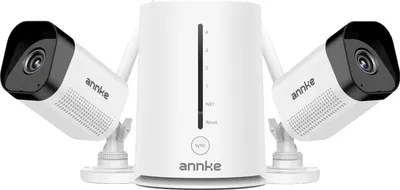 Image de Système de caméra de sécurité, résolution 5MP, vision nocturne, caméra 5MP 2pcs