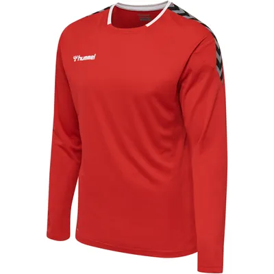 Produktbild von hummel Authentic Polyester langarm Trikot Herren true red S