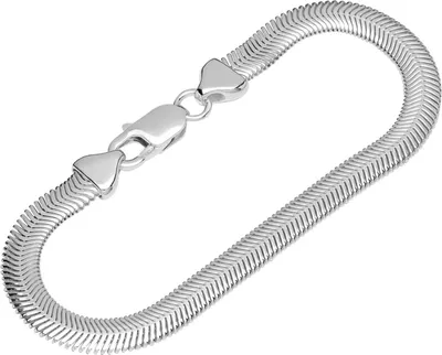 Produktbild von Armband 925 Sterling Silber 19cm Schlangenkette Damen Armkette exquisit