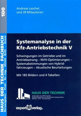 Produktbild von Systemanalyse in der Kfz-Antriebstechnik V