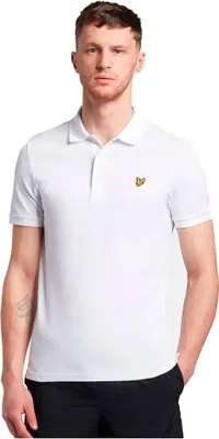 Produktbild von Lyle & Scott Plain Kurzarm-poloshirt Weiß M Mann Weiß M