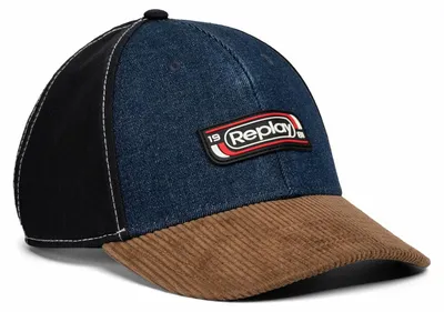 Immagine prodotto di REPLAY cap Cap Indigo Overdyed Indigo multicolore