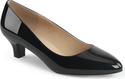 Produktbild von FAB-420 Damen Pumps von Pleaser Pink Label, Schwarz Lack , EU 44, US 14