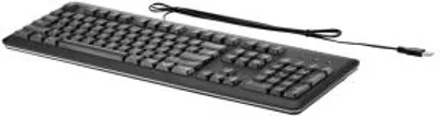 Obrázek produktu pro HP Standardní klávesnice pro rozhraní USB, Plná velikost (100 %), Kabel, USB