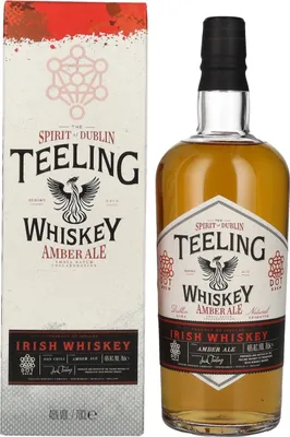 Produktbild von Teeling AMBER ALE Small Batch Collaboration Irish Whiskey 46% Vol. 0,7l in Geschenkbox