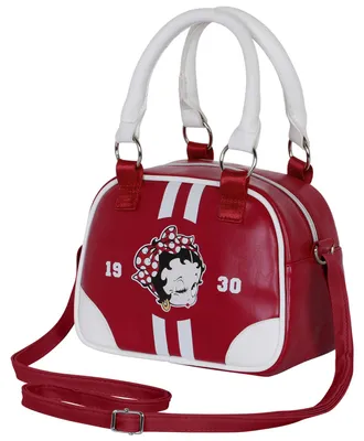 Imagen del producto de Bolso de hombro con diseño de Betty Boop y temática de bolos