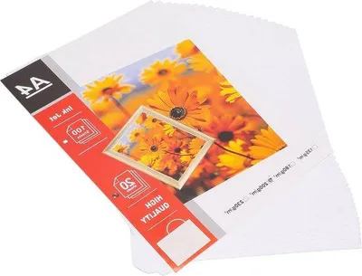 Produktbild von A4 Fotopapier 200 G/㎡, Wasserfest, Glänzend, für Heimdrucke, 20 Blatt.