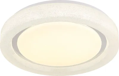 Immagine prodotto di Plafoniera LED, metallo, bianco, P 38 cm