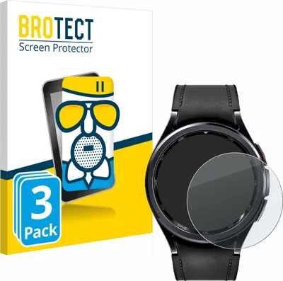 Produktbild von 3x BROTECT Entspiegelungs Schutzglas für Samsung Galaxy Watch 6 Classic (47 mm) Schutzfolie Panzer Folie Glas Display Schutz matt