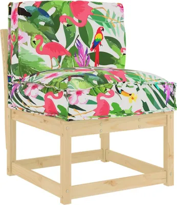 Image de vidaXL Coussin floral multicolore 50 x 40 x 12 cm Tissu Oxford
