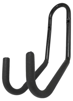 Imagen del producto de Gancho para herramientas, soporte de pared, acero galvanizado, revestimiento de goma antideslizante, capacidad de carga de 35 kg, para bicicletas