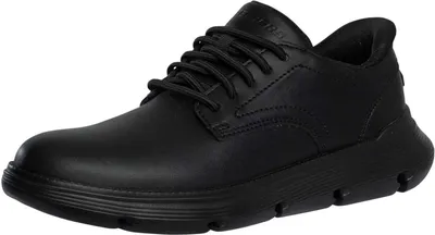 Produktbild von Skechers Slip-ins-Sneaker aus Garza-Leder, Schwarz 42.5 EU