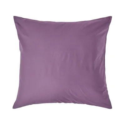 Produktbild von HOMESCAPES Kopfkissenbezug Fadendichte 200 Traube Lila, 60 x 60 cm