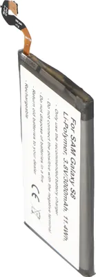Image de Batterie adaptée au Samsung Galaxy S8 Batterie EB-BG950ABE 3,8 Volt 3000mAh
