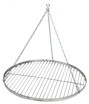 Produktbild von Best Sporting Schwenk-Grillrost mit Aufhängungs-Kette, Durchmesser ca. 60 cm, Edelstahl