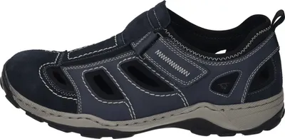 Immagine prodotto di Rieker scarpa slip-on da uomo blu, Colore:blu, EU Size:40