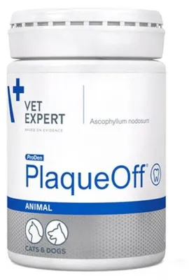 Zdjęcie produktu dla VetExpert PlaqueOff 20g - preparat wspomagający higienę jamy ustnej u psów i kotów