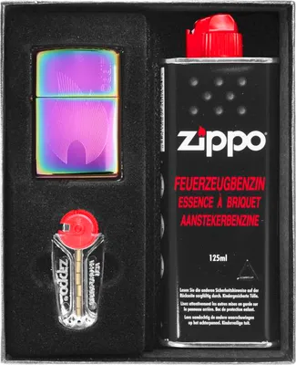 Produktbild von Zippo Feuerzeug FLAME RAINBOW Geschenkset Nr. 1