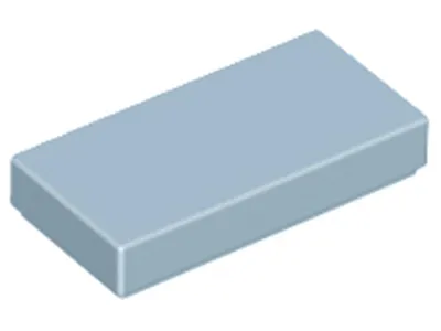 Produktbild von Lego® 1x2 Fliesen 3069 - 250 Stück Sandblau