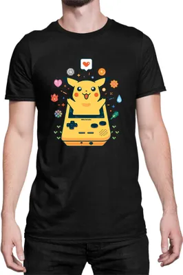 Produktbild von Herren T-Shirt Japan Manga Anime Comics Pokemon 037, Man L / Schwarz