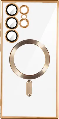Obrázok produktu pre Avizar, ochranné puzdro MagSafe s ochranou fotoaparátu pre Samsung Galaxy S23 Ultra, zlatá farba
