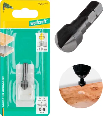 Immagine prodotto di Wolfcraft 1 WS-Esagono incassato, esagono 1, diametro 10 mm 2582000