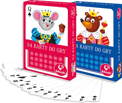 Immagine prodotto di Carte da gioco Junior Mix, 54 pezzi