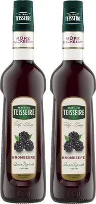 Produktbild von Mathieu Teisseire Getränke-Sirup Brombeere 0,7L (2er Pack)