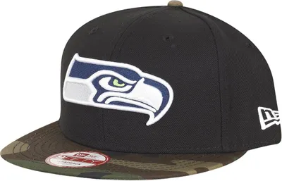 Produktbild von New Era 9Fifty Snapback Cap - Seattle Seahawks schwarz camo
