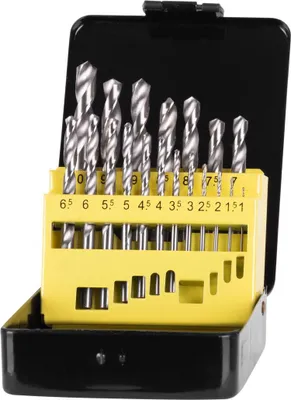 Image de Set de forets Strend Pro FD051, 19 pieces, pour métal