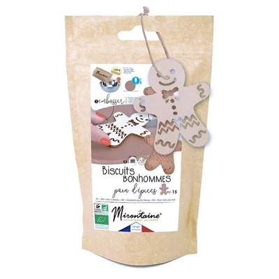 Produktbild von Zubereitung + Holzpräger für Lebkuchenplätzchen