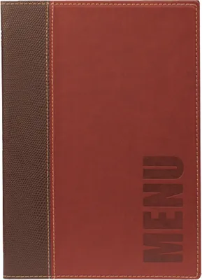 Image de Chemise pour menus Securit TRENDY, DIN A5, bordeaux