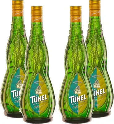 Produktbild von Tunel 4er Set Mezcladas 0,7L (30% Vol) Kräuterlikör Hierbas de Mallorca- [Enthält Sulfite]
