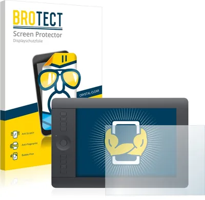 Produktbild von 2x Für Wacom Intuos Pro S Schutzfolie BROTECT Displayschutz Display Schutz Folie Klar Transparent