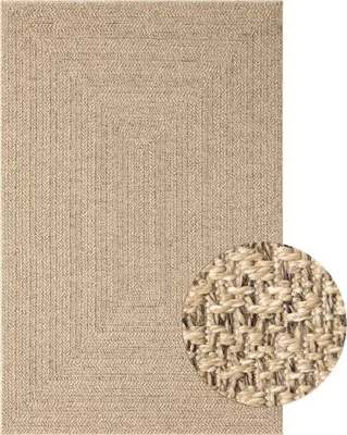 Obrázok produktu pre Koberec ZIZUR 160x230 cm, jutový vzhľad, interiér a exteriér