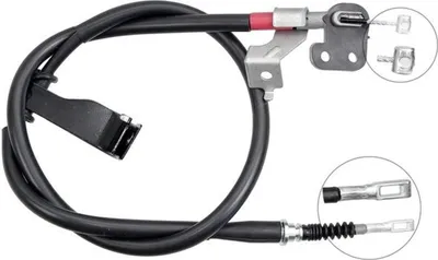 Produktbild von A.B.S. Handbremsseil Seilzug Feststellbremse für HYUNDAI i10 (PA) K17302