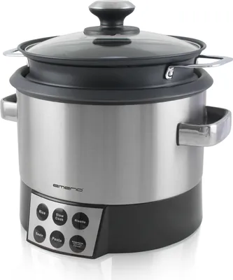 Produktbild von emerio Risorette® Dampfgarer in silber - Fassungsvermögen 1,8l; MC-108687.1