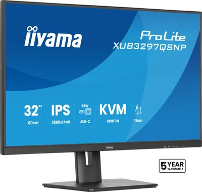 Immagine prodotto di Iiyama 80.0Cm (32,0") Xub3297Qsnp-B1 16:9 2Xhdmi+Dp+Usb-C