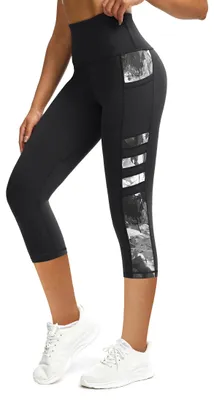 Immagine prodotto di Leggings sportivi da donna, a vita alta e con tasche